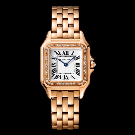 cartier montre panthère|cartier panthere diamond watch.